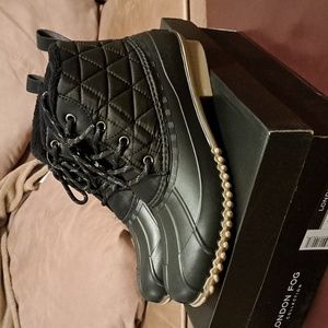 London Fog womens Winley Water Resistant Duck Boots